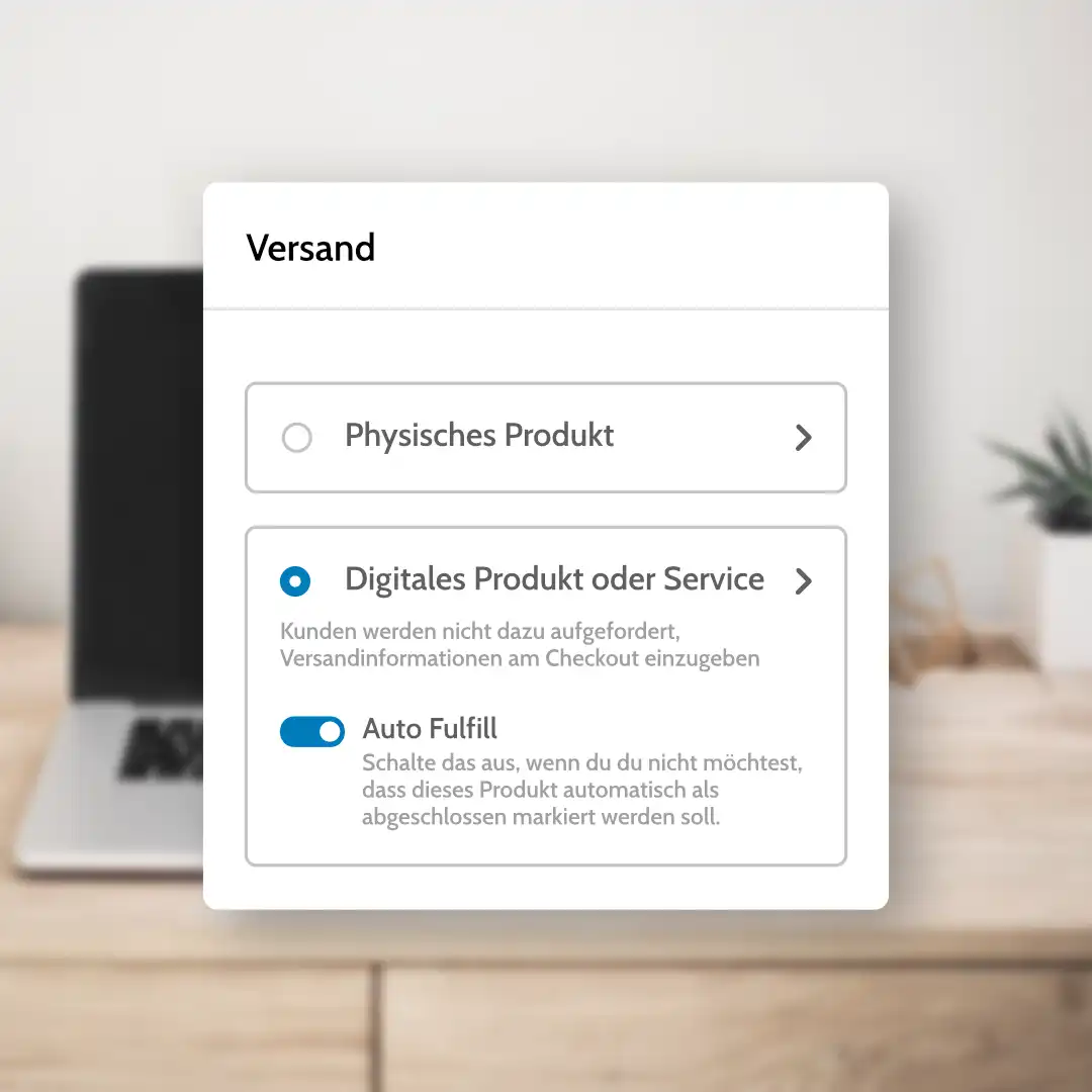 Webseitz digitale produkte